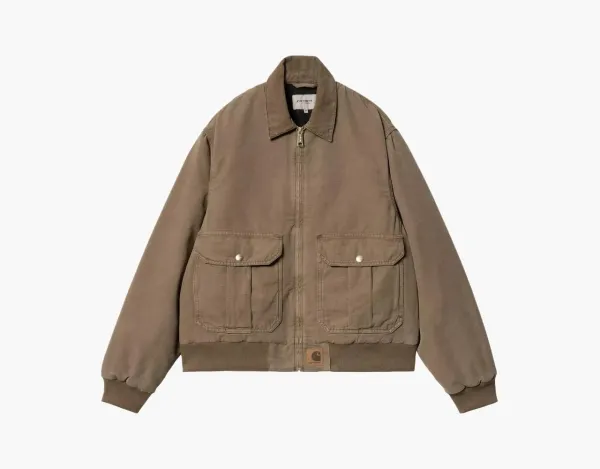 Carhartt WIP Stanton Jacket Brown
