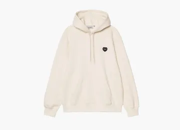 Carhartt WIP Hooded Ingo Sweatshirt Beige