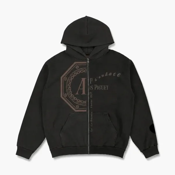 Худи Travis Scott Cactus Jack x Mastermind Japan Skull Zip-Up Black