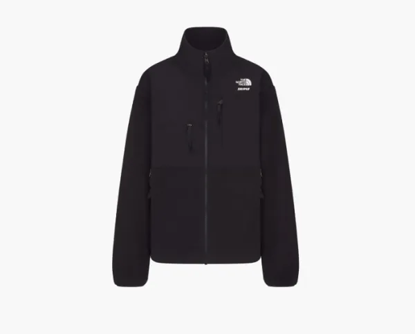 Skims x The North Face 1995 Retro Denali Fleece Jacket Onyx