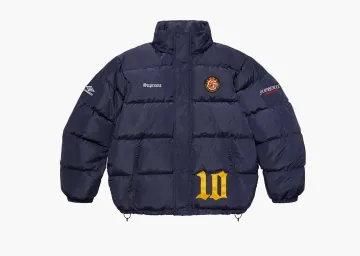 Supreme x Umbro Down Puffer Jacket Navy