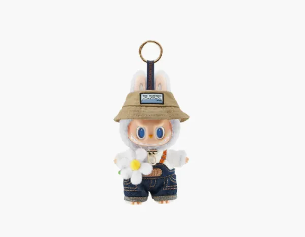 Pop Mart Labubu The Monsters Fall In Wild Vinyl Plush Doll Pendant Keychain