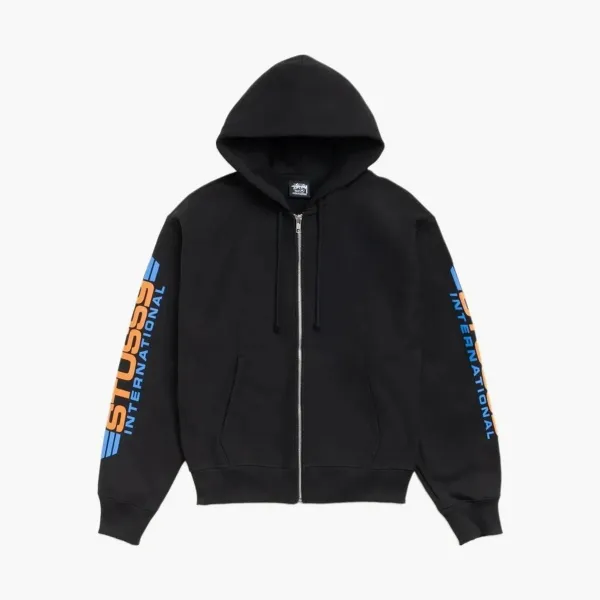 Stussy Blade Zip Hoodie Black
