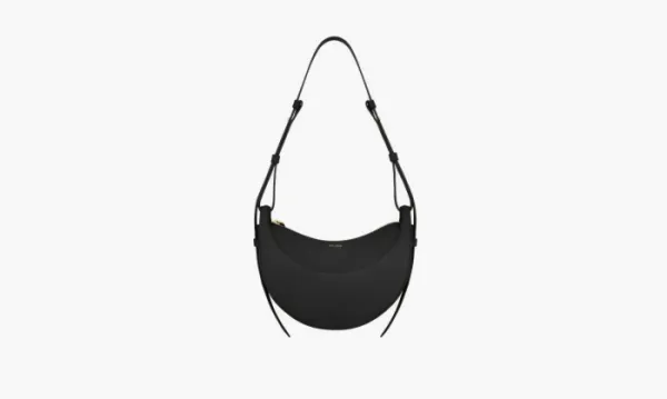 Polene Numero Dix Monochrome Black Textured Leather