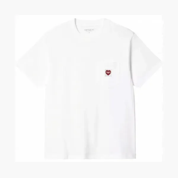 Carhartt WIP Heart Pocket T-Shirt White