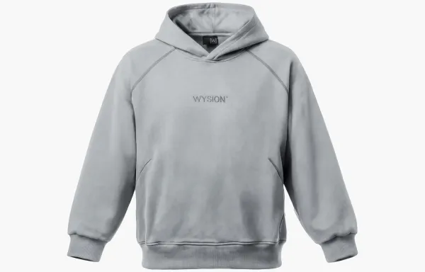 WYSION HOODIE SKY GREY