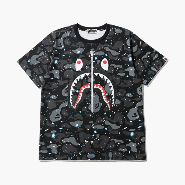 BAPE SS20 Space Camo Shark Tee