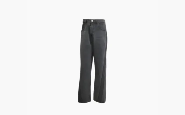 Adidas Originals Adilenium Season 3 Loose Fit Denim Pants Black
