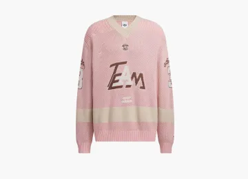 Adidas Team Sweater Wonder Mauve / Wonder Beige