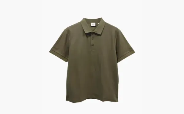 Burberry Polo Shirt Men's Army Green
