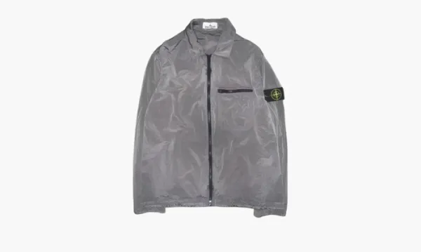 Stone Island Zip Shirt Jacket Grey