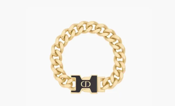 Dior Metal Bracelets WMNS Gold CD Buckle