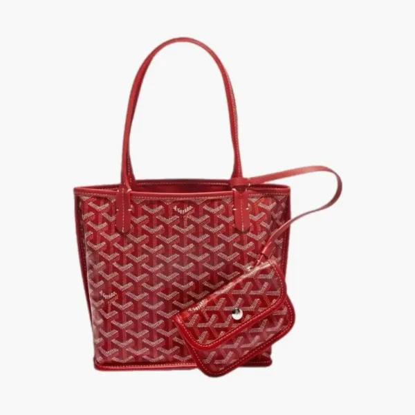 Goyard Anjou Tote Mini Red