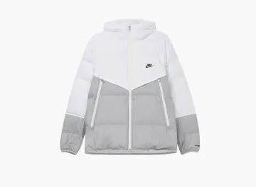 Nike Sportswear Storm-Fit Windrunner Puffer Jacket White Grey