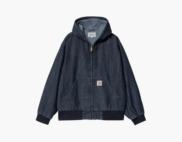 Carhartt WIP OG Active Hooded Denim Jacket Indigo