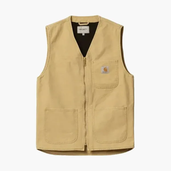 Carhartt WIP SS24 Arbor Vest Bourbon (aged canvas) V