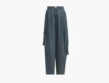 Adidas Originals Soft Denim Cargo Pants Grey