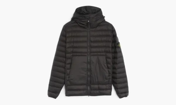 Stone Island Lightweight Hooded Down Jacket Black