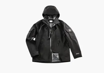 Spyder x C.P. Company Gore-Tex Hardshell  Waterproof Breathable Jacket Black