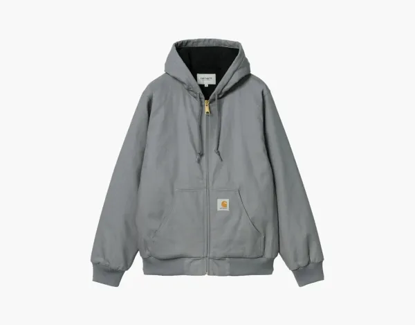 Carhartt WIP Active Jacket Hooded Grey