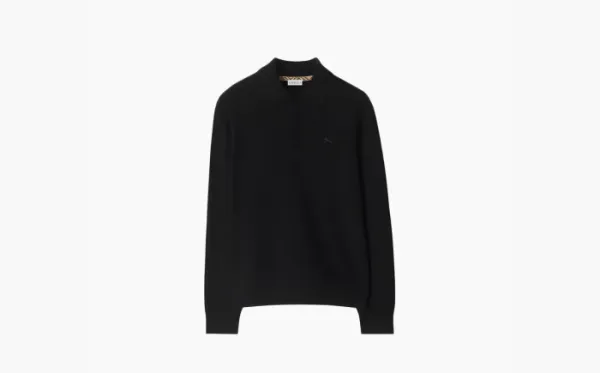 Burberry Polo Shirts for Men Black