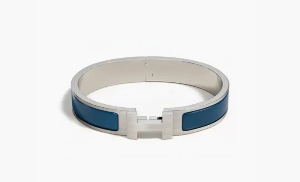 Hermès Bracelets and Cufflinks for Men Silver/Blue