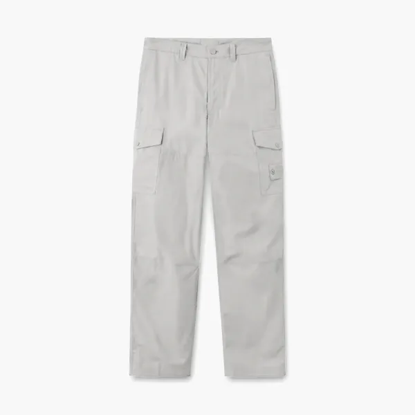 Stone Island Nylon Metal Econyl Trousers Pearl Grey