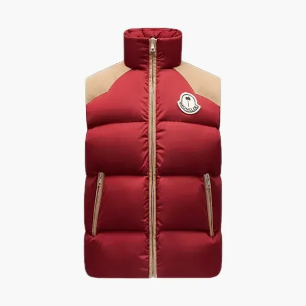 Moncler x Palm Angels Kamakou Vest Red
