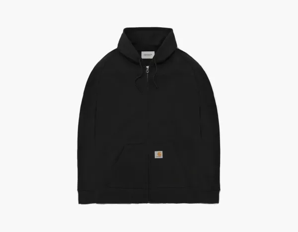 Carhartt WIP Half-Zip Sweatshirt Black