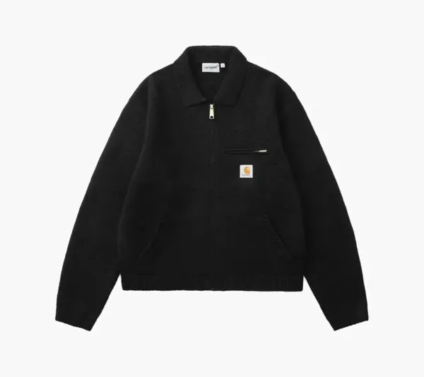 Carhartt WIP Half-Zip Fleece Pullover Black