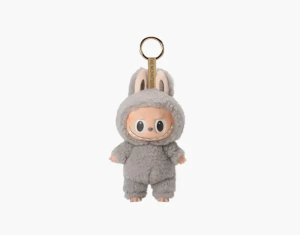 Pop Mart Labubu The Monsters Tasty Macarons Vinyl Plush Pendant Sesame Bean