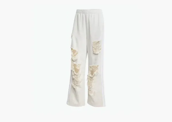 Adidas Originals Distressed Sweatpants Light Grey Heather