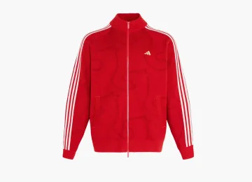 Adidas CNY 3-Stripes Track Top Light Scarlet