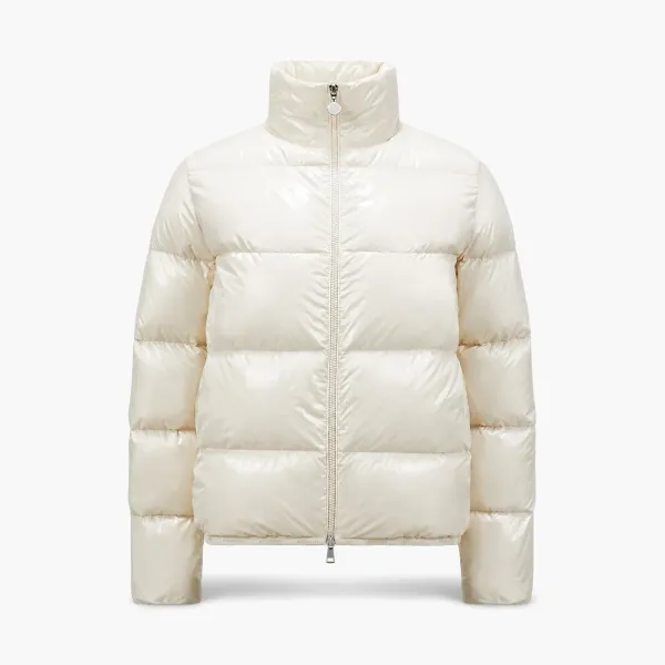 Moncler Abbadia Short Down Jacket WMNS Raw White