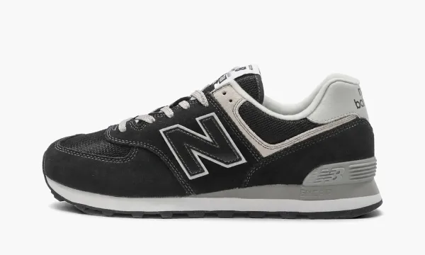 New Balance 574 Black White