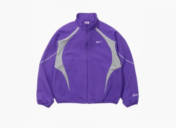 Supreme x Nike Track Jacket Purple