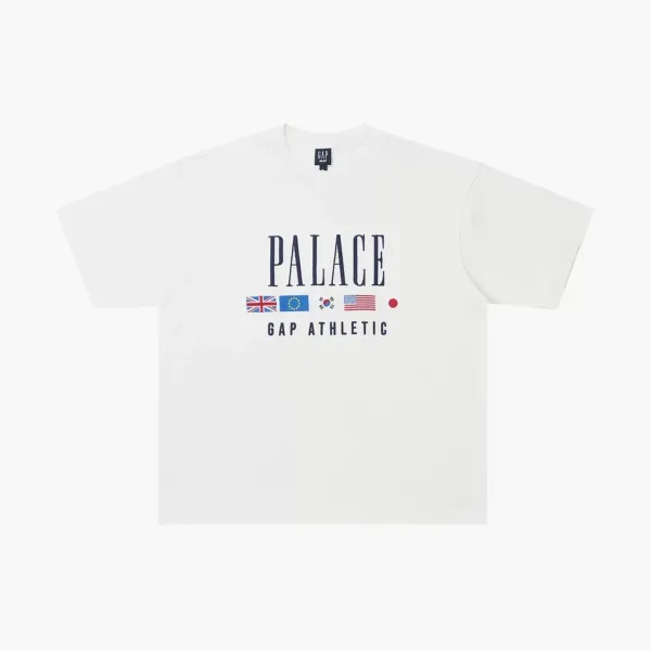 PALACE X GAP Heavy Jersey T-shirt White