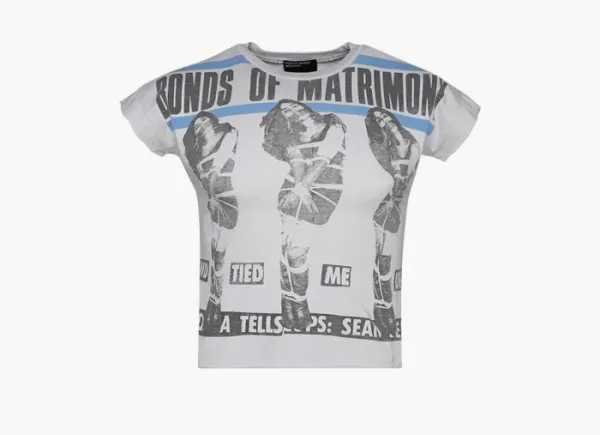 Enfants Riches Déprimés Bonds Of Matrimony Baby Tee Faded White