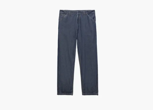 Prada Chambray Pants Navy