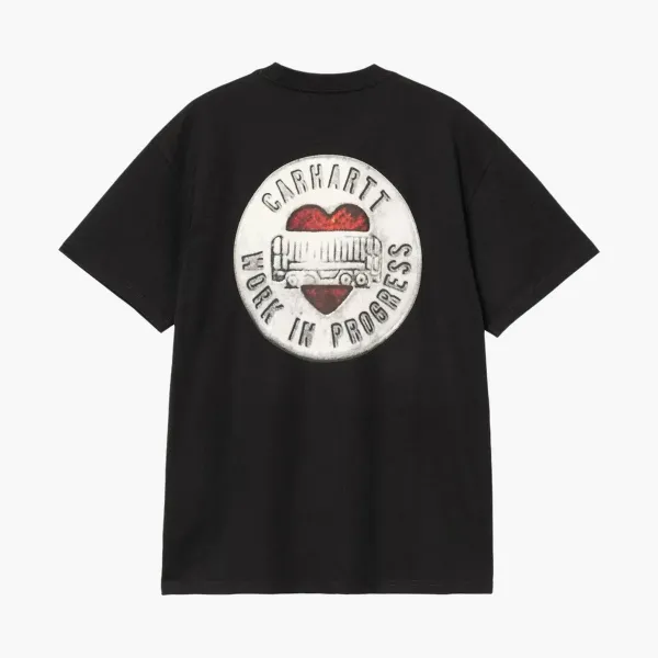Carhartt WIP Button Work In Progress T-Shirt Black