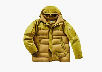 Spyder x C.P. Company 3L Gore-Tex Windstopper Puffer Jacket Yellow Moss