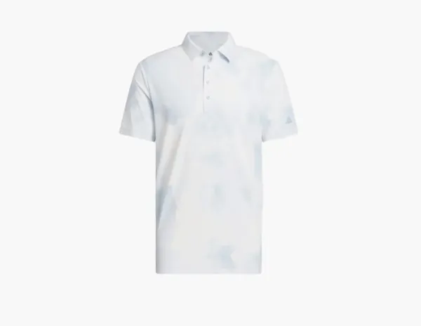 Adidas Ultimate 365 Printed Cool Feeling Tour Polo Shirt Wonder Blue / White