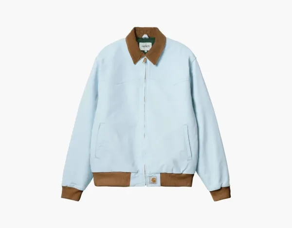 Carhartt WIP Bomber Jacket Light Blue