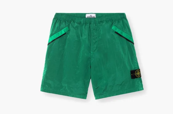 Stone Island Nylon Metal Econyl Shorts Malachite