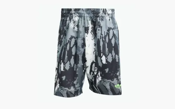 Adidas Originals Archive AOP Shorts 9-inch Inseam Multicolor / Grey Three