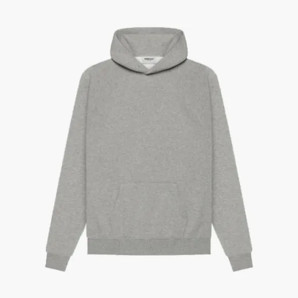 Fear of God Essentials SS21 Pullover Hoodie Dark Heather Oatmeal