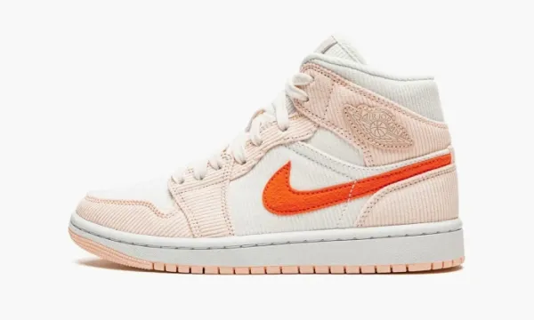 Air Jordan 1 Mid WMNS Corduroy Sail