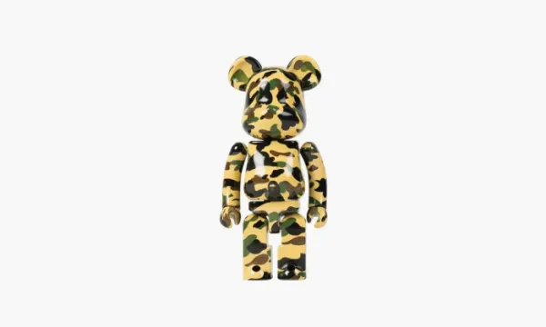 Bearbrick X BAPE 1st Camo Chogokin 200% Yellow