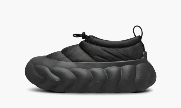 Crocs Overpuff Shorty Translucent Black