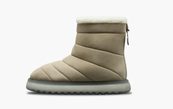 Moncler Slip-On Sheepskin Short Boot WMNS Brown Fashion